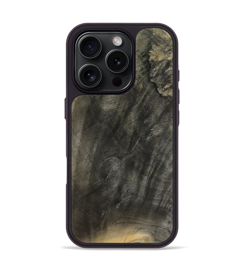 iPhone 16 Pro Wood Phone Case - Easton (Wood Burl, 813889)