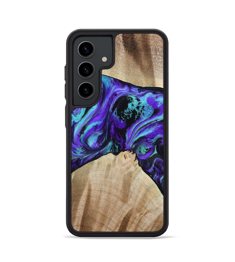 Galaxy S24 Wood Phone Case - Blaine (Purple, 813893)