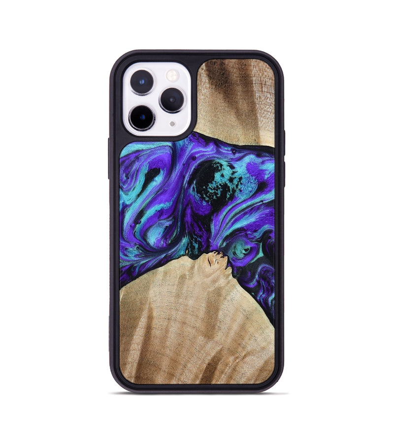 iPhone 11 Pro Wood Phone Case - Blaine (Purple, 813893)