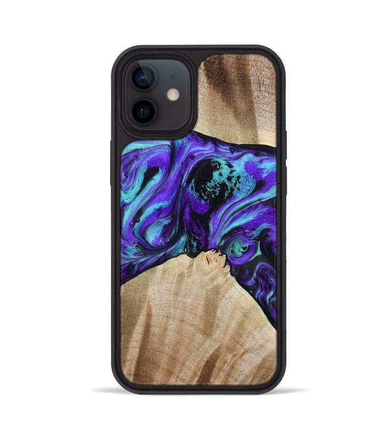 iPhone 12 Wood Phone Case - Blaine (Purple, 813893)
