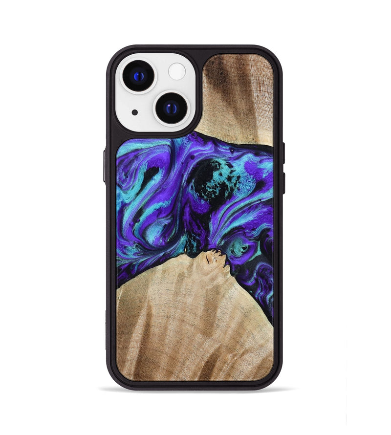 iPhone 13 Wood Phone Case - Blaine (Purple, 813893)