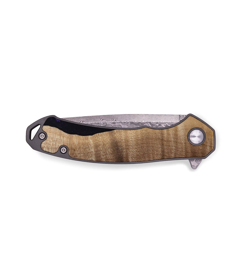 EDC Wood Pocket Knife - Peggy (Purple, 813894)