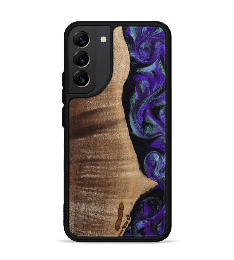 Galaxy S22 Plus Wood Phone Case - Peggy (Purple, 813894)