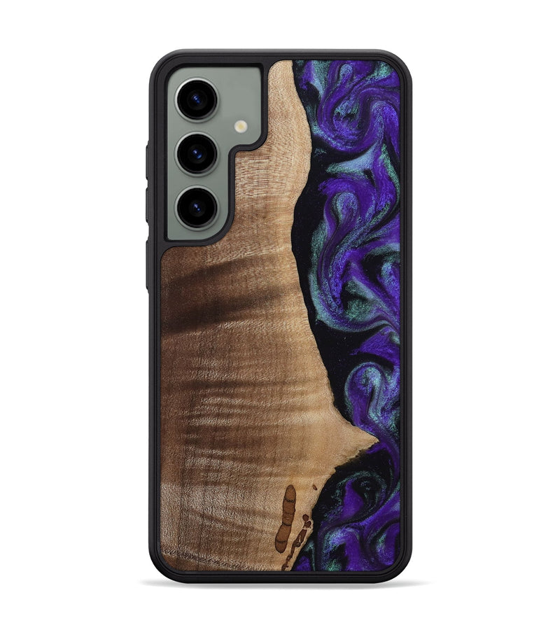 Galaxy S24 Plus Wood Phone Case - Peggy (Purple, 813894)