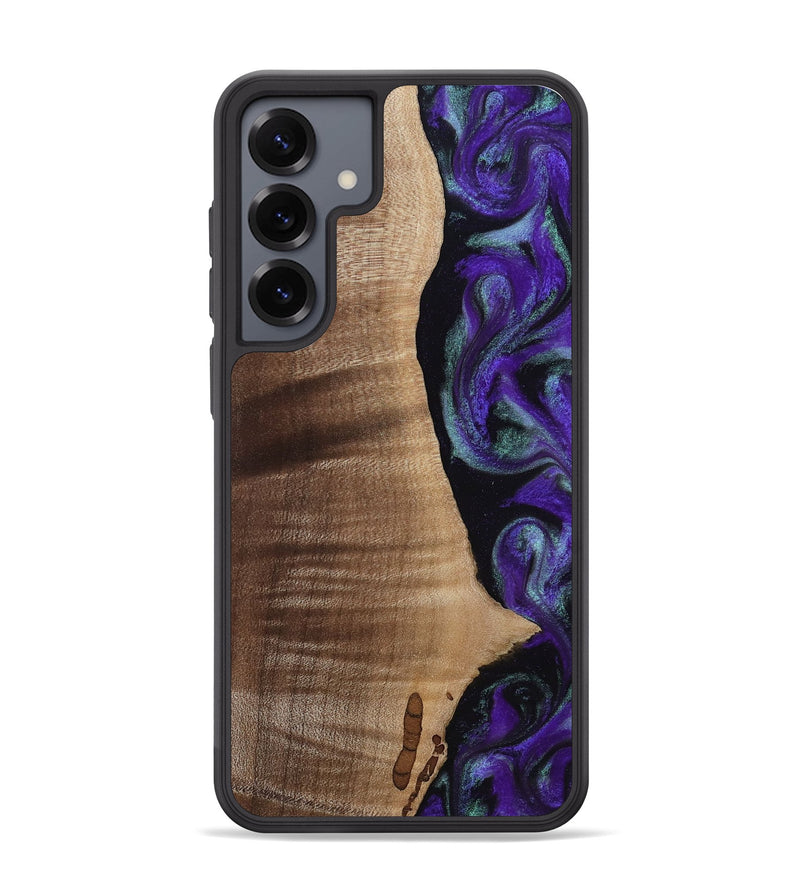 Galaxy S25 Plus Wood Phone Case - Peggy (Purple, 813894)
