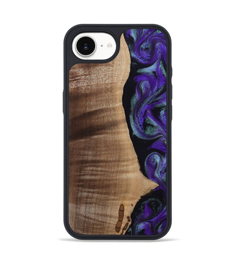 iPhone 16e Wood Phone Case - Peggy (Purple, 813894)