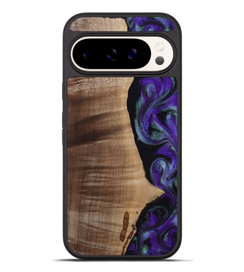 Pixel 9 Pro XL Wood Phone Case - Peggy (Purple, 813894)
