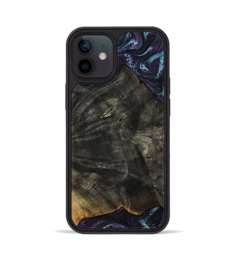 iPhone 12 Wood Phone Case - Maeve (Purple, 813896)