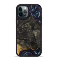 iPhone 12 Pro Max Wood Phone Case - Maeve (Purple, 813896)