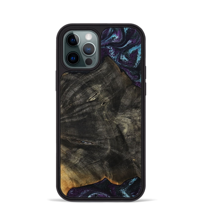 iPhone 12 Pro Wood Phone Case - Maeve (Purple, 813896)
