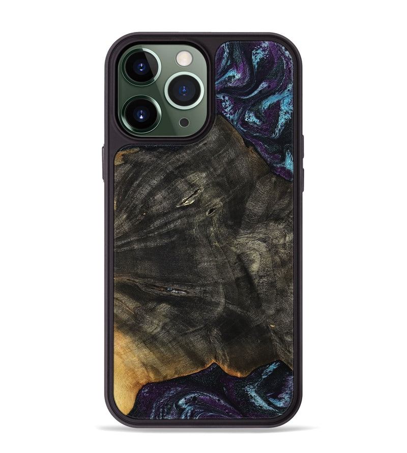 iPhone 13 Pro Max Wood Phone Case - Maeve (Purple, 813896)