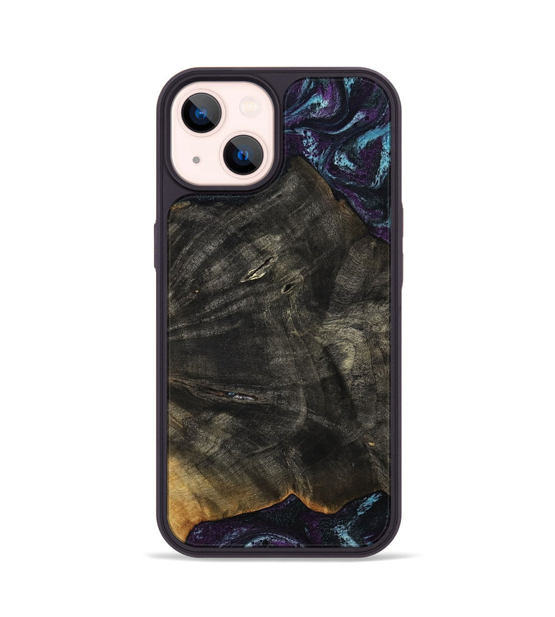 iPhone 14 Wood Phone Case - Maeve (Purple, 813896)
