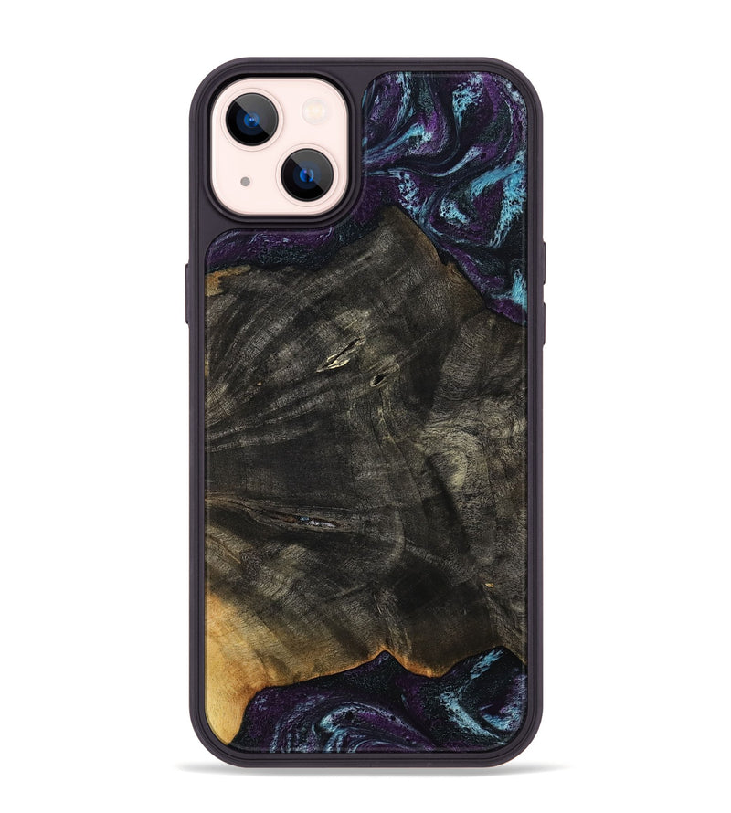 iPhone 14 Plus Wood Phone Case - Maeve (Purple, 813896)