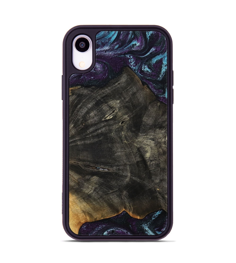 iPhone Xr Wood Phone Case - Maeve (Purple, 813896)