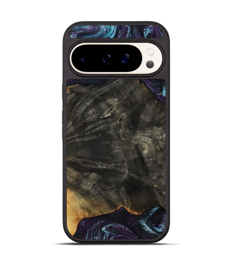 Pixel 9 Wood Phone Case - Maeve (Purple, 813896)