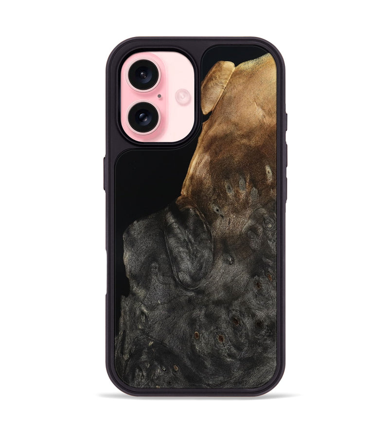 iPhone 16 Wood Phone Case - Malissa (Wood Burl, 813907)