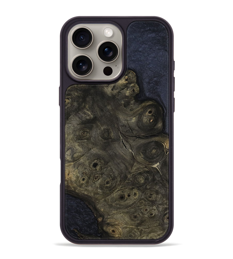 iPhone 16 Pro Max Wood Phone Case - Lum (Wood Burl, 813908)
