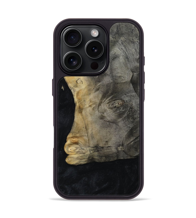 iPhone 16 Pro Wood Phone Case - Arlie (Wood Burl, 813916)