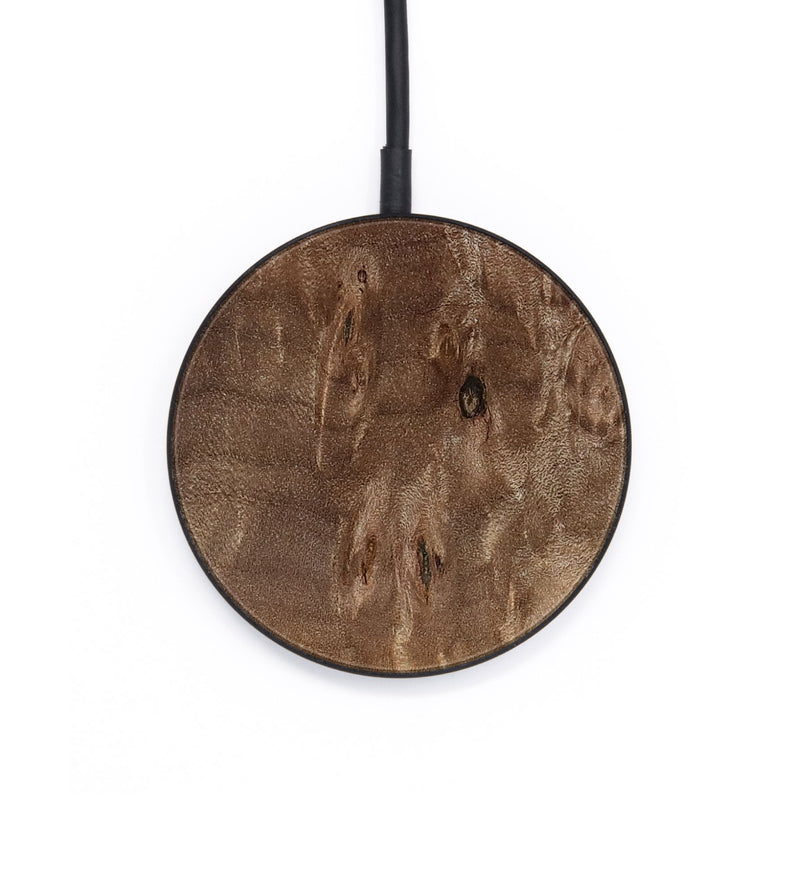 Circle Wood Wireless Charger - Reanna (Teal & Gold, 813927)