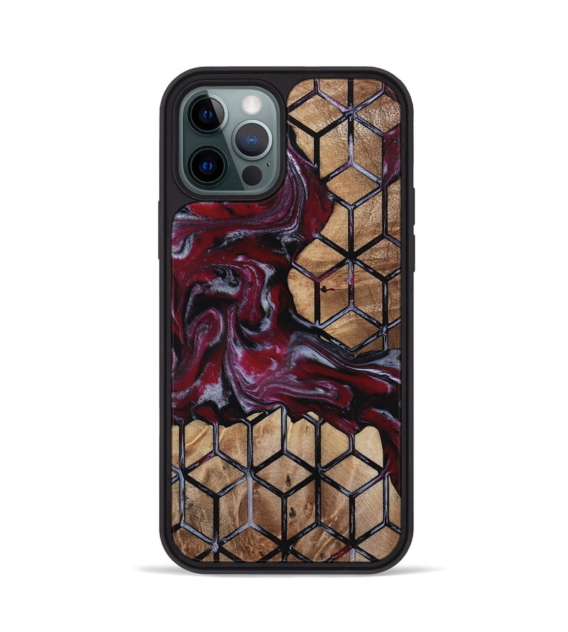 iPhone 12 Pro Wood Phone Case - Toni (Pattern, 813970)