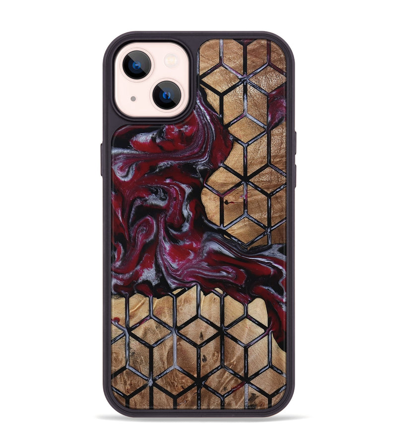 iPhone 14 Plus Wood Phone Case - Toni (Pattern, 813970)