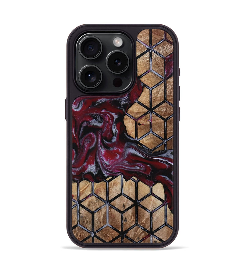 iPhone 15 Pro Wood Phone Case - Toni (Pattern, 813970)