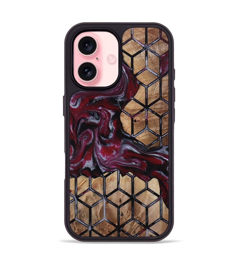 iPhone 16 Wood Phone Case - Toni (Pattern, 813970)