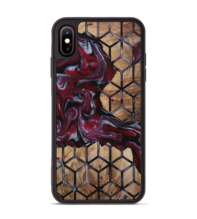 iPhone Xs Max Wood Phone Case - Toni (Pattern, 813970)