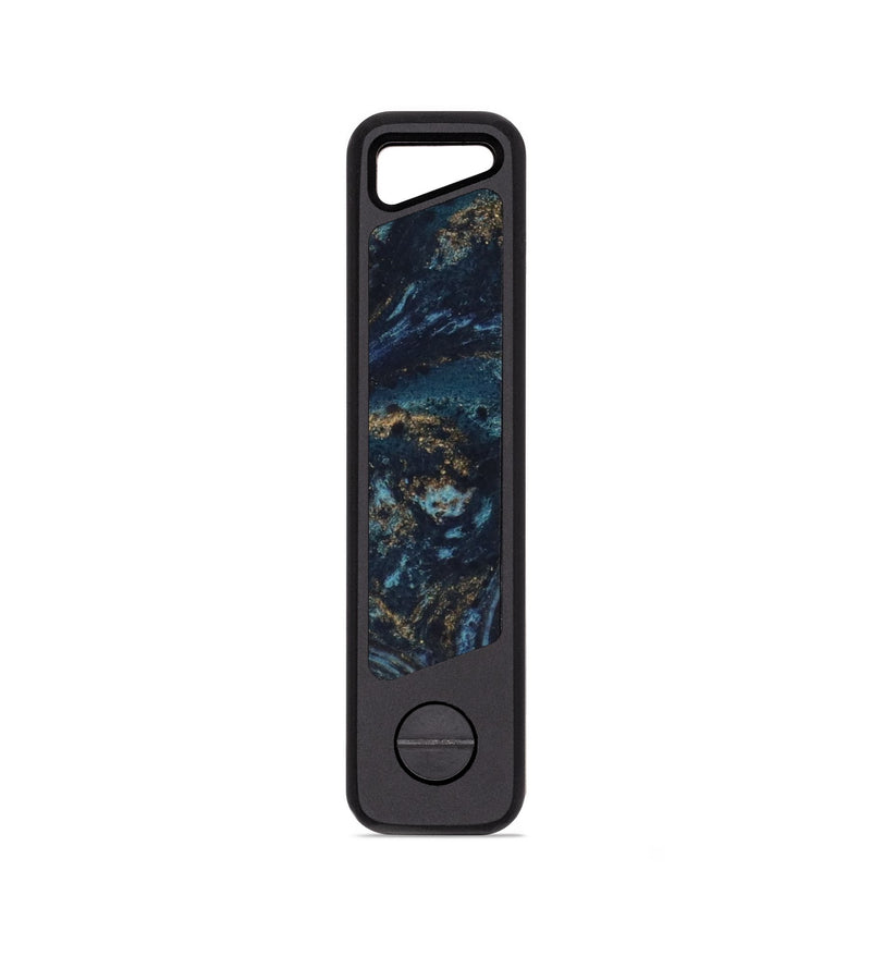 EDC ResinArt KeyHolder - Jimmy (Teal & Gold, 814003)