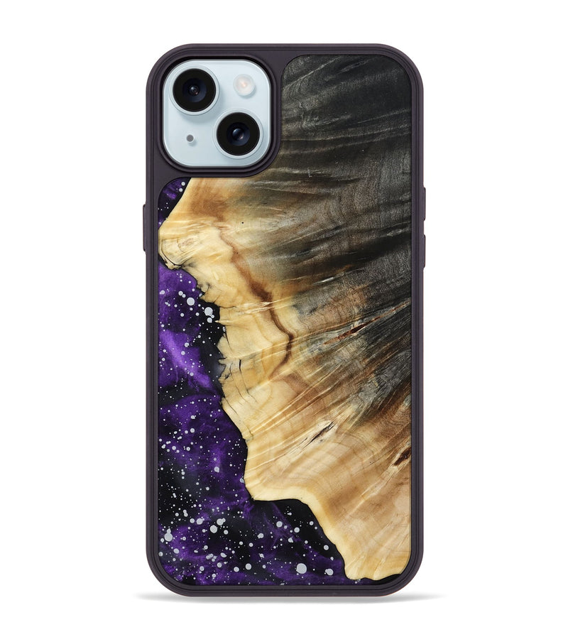 iPhone 15 Plus Wood Phone Case - Kecia (Cosmos, 814102)