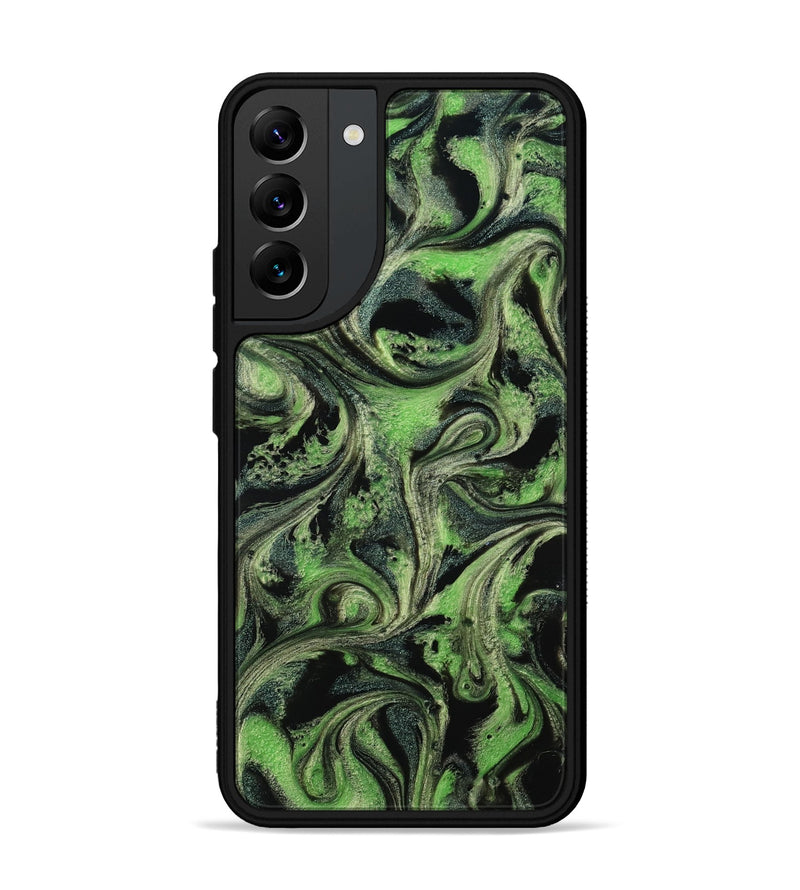 Galaxy S22 Plus ResinArt Phone Case - April (Green, 814108)