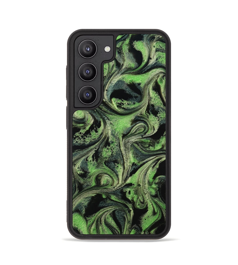 Galaxy S23 ResinArt Phone Case - April (Green, 814108)