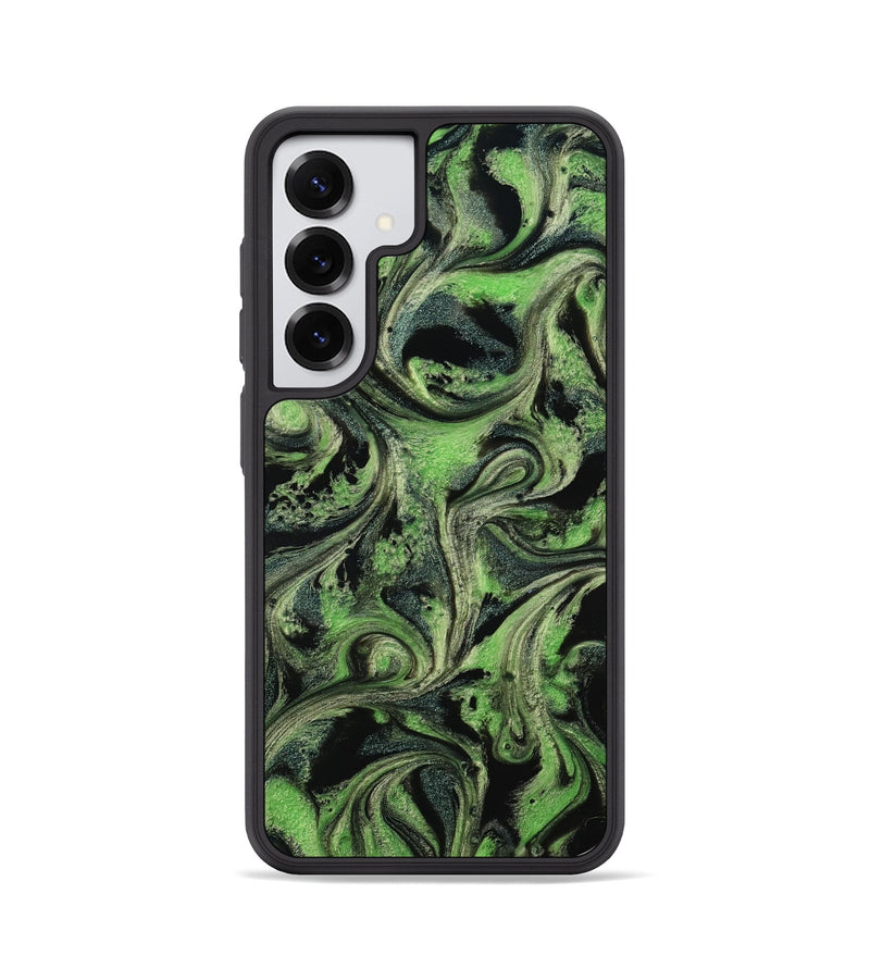 Galaxy S25 ResinArt Phone Case - April (Green, 814108)