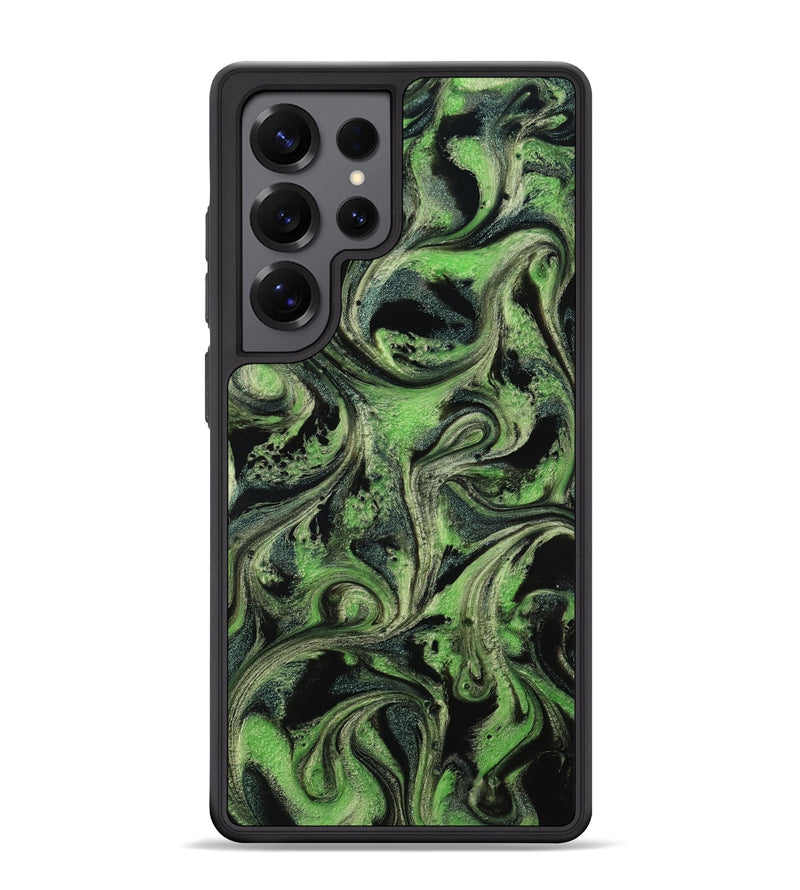 Galaxy S25 Ultra ResinArt Phone Case - April (Green, 814108)