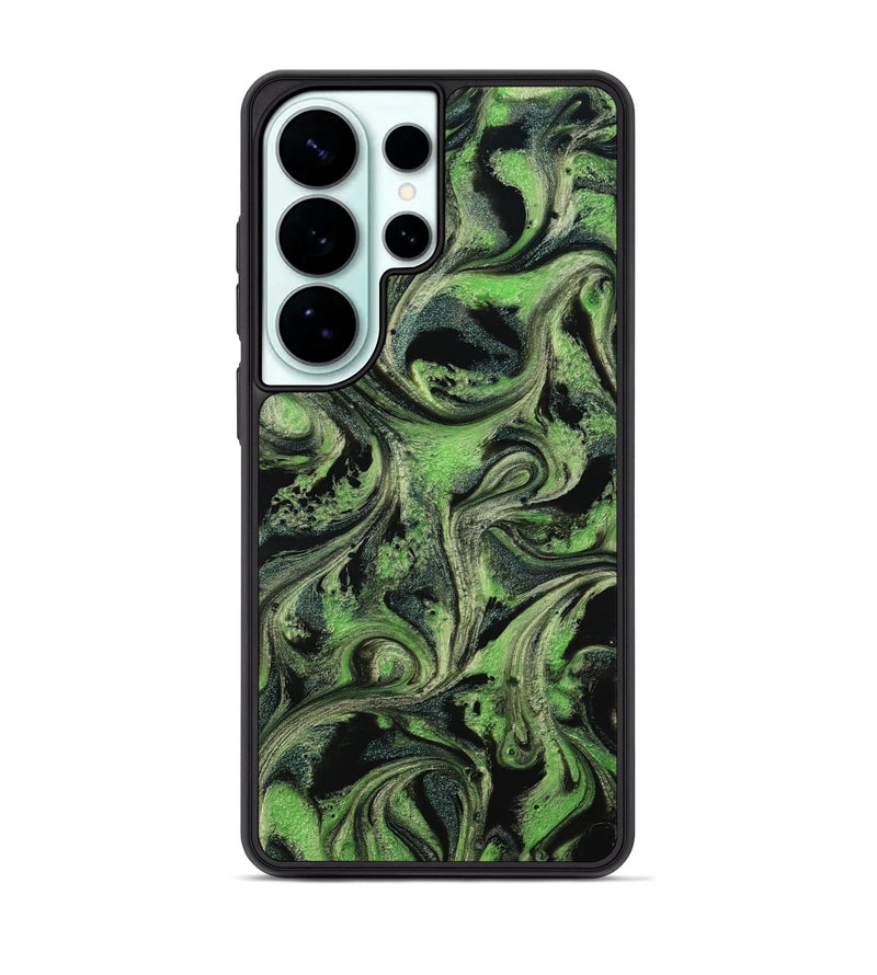 Galaxy S26 Ultra ResinArt Phone Case - April (Green, 814108)