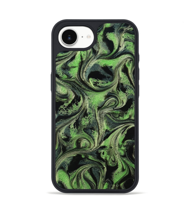 iPhone 16e ResinArt Phone Case - April (Green, 814108)