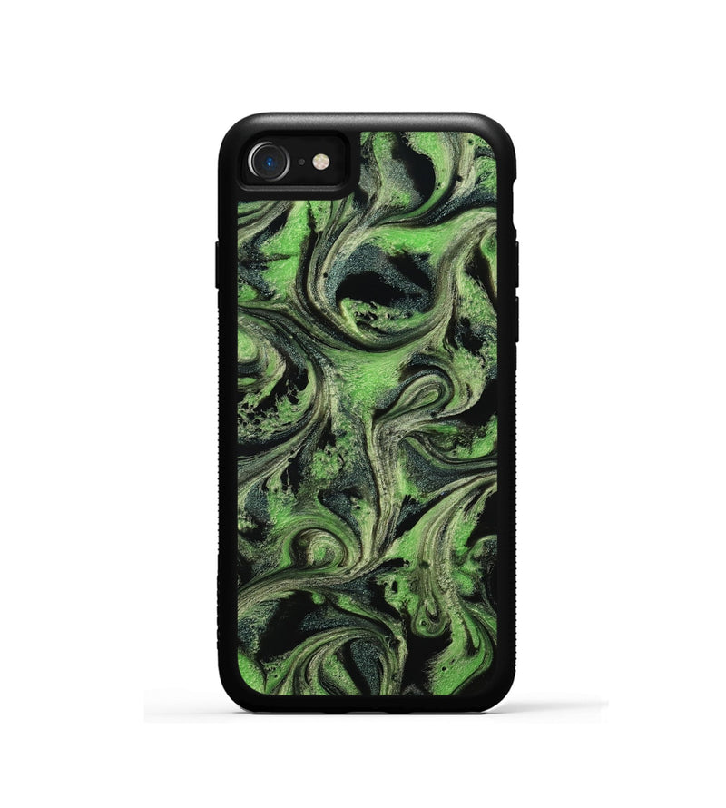 iPhone SE ResinArt Phone Case - April (Green, 814108)