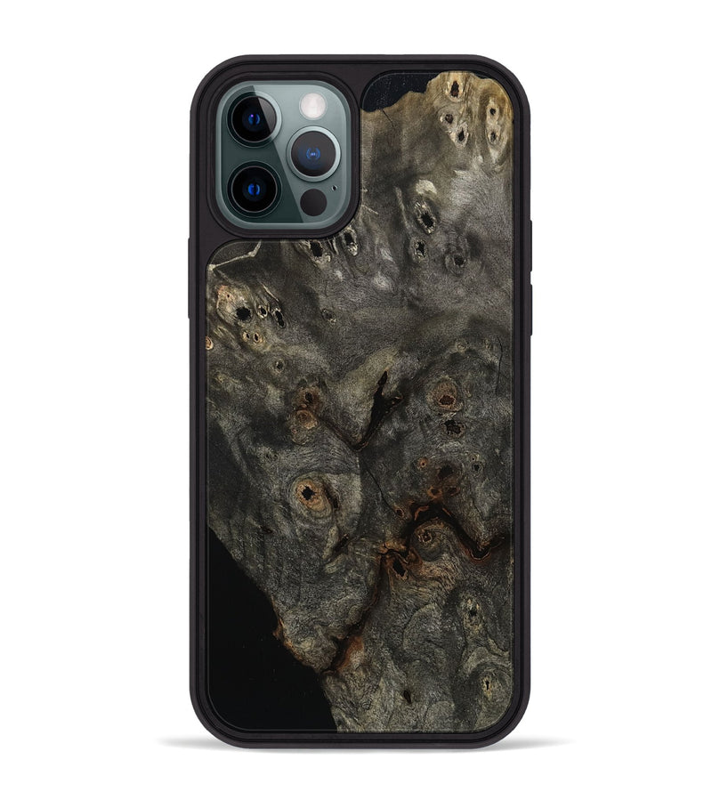 iPhone 12 Pro Max Wood Phone Case - Vida (Wood Burl, 814124)