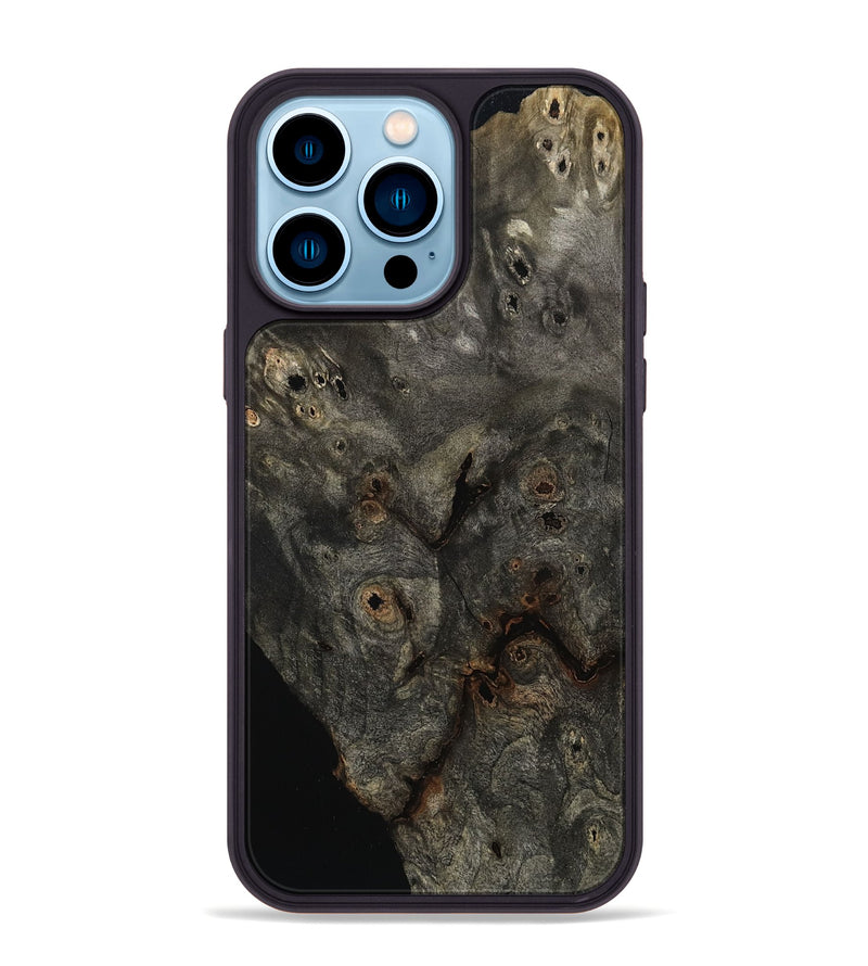 iPhone 14 Pro Max Wood Phone Case - Vida (Wood Burl, 814124)