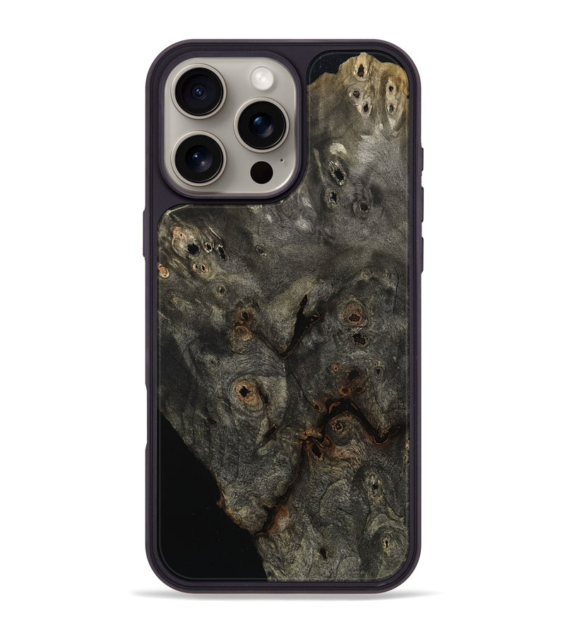 iPhone 16 Pro Max Wood Phone Case - Vida (Wood Burl, 814124)