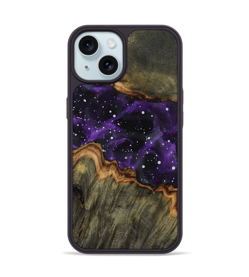 iPhone 15 Wood Phone Case - Ouida (Cosmos, 814129)