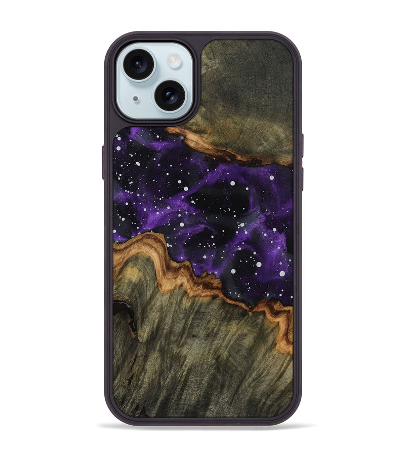 iPhone 15 Plus Wood Phone Case - Ouida (Cosmos, 814129)