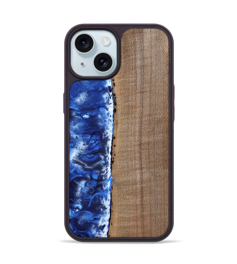 iPhone 15 Wood Phone Case - Evette (Coastal, 814146)