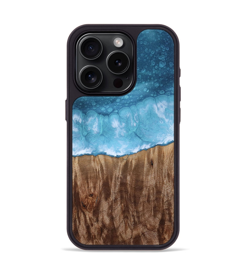iPhone 15 Pro Wood Phone Case - Casie (Coastal, 814166)