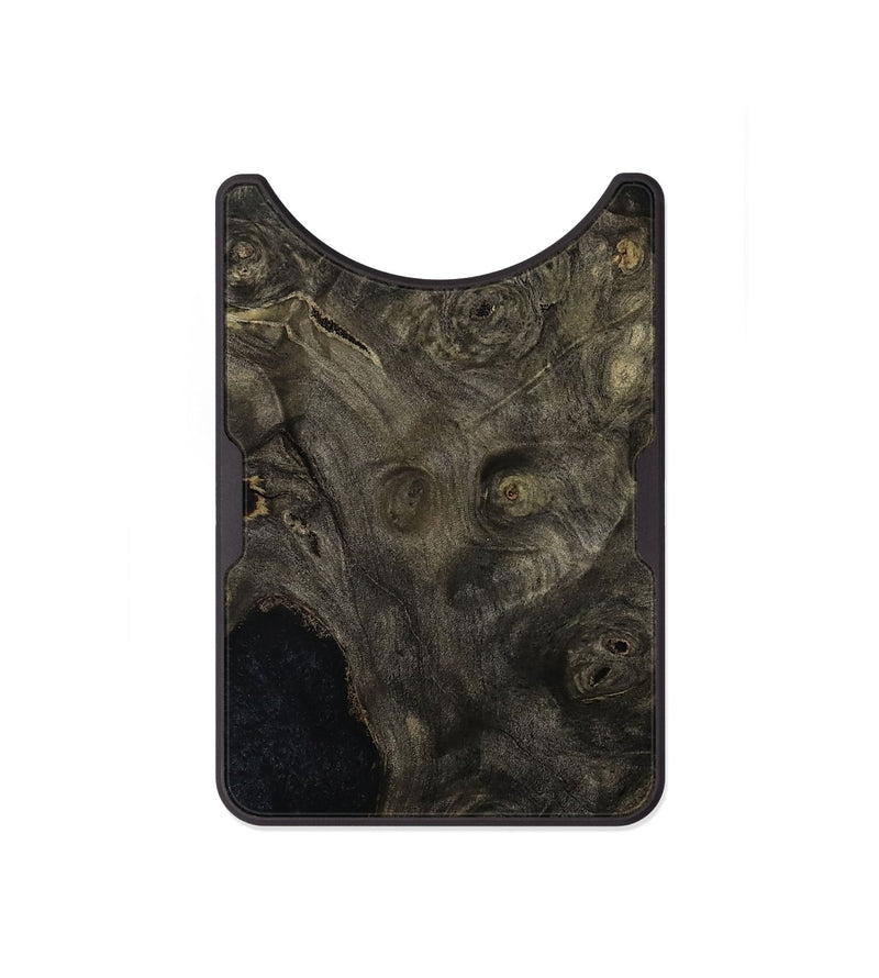 Alloy Wood Wallet - Evelin (Wood Burl, 814182)