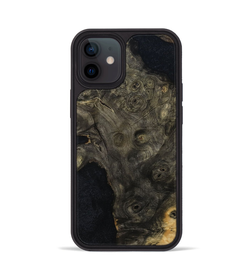 iPhone 12 Wood Phone Case - Evelin (Wood Burl, 814182)