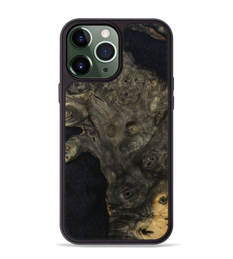 iPhone 13 Pro Max Wood Phone Case - Evelin (Wood Burl, 814182)