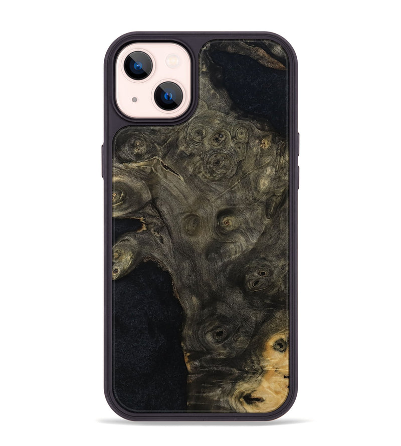 iPhone 14 Plus Wood Phone Case - Evelin (Wood Burl, 814182)