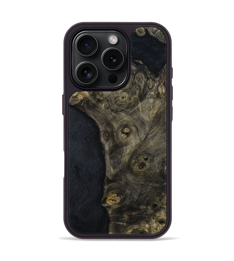 iPhone 16 Pro Wood Phone Case - Kinsley (Wood Burl, 814184)