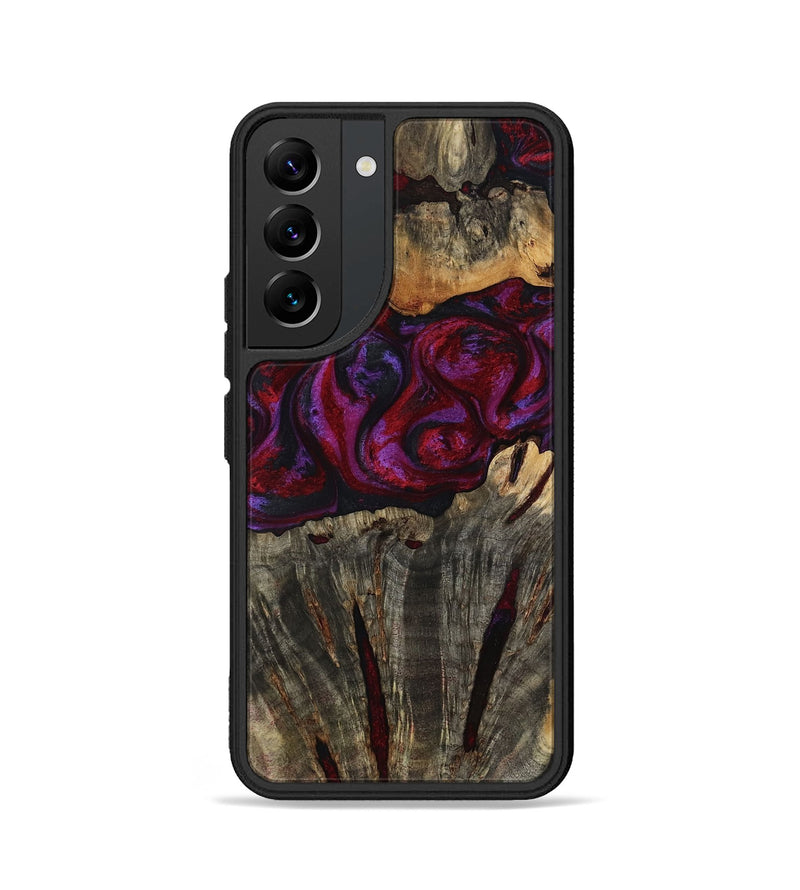 Galaxy S22 Wood Phone Case - Jerrod (Red, 814188)